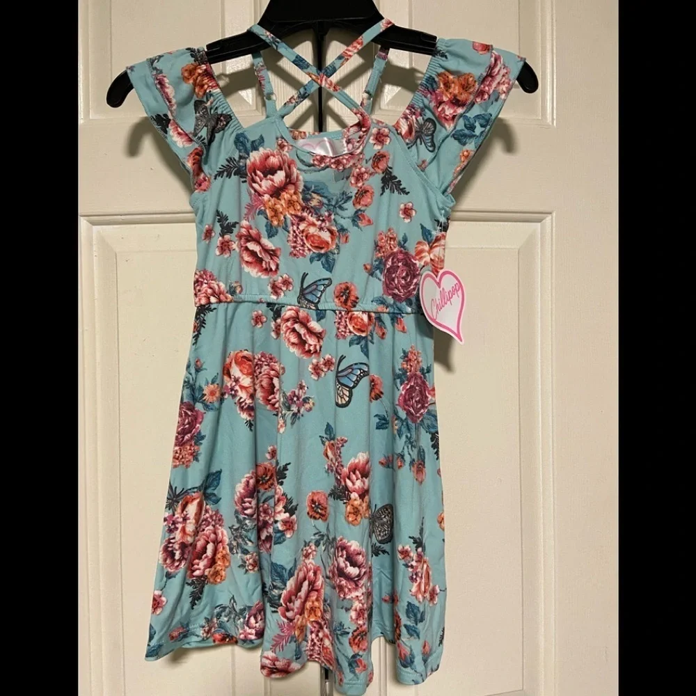 💎Girls flare dress